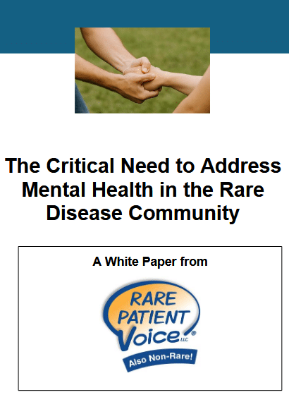 RPV Mental Health and Rare Disease White Paper 