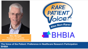 The Voice of the Patient: Preference in Healthcare Research Participation
